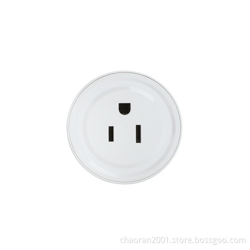 Smart Home Mini Socket Wifi Outlet 10a Compatible With Alexa Google Assistant Voice Control Smart Plugs Usa Wifi